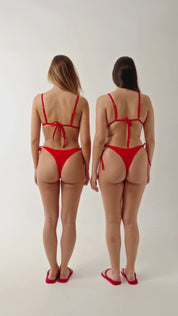 Cheeky Coverage Bottoms with Side Ties